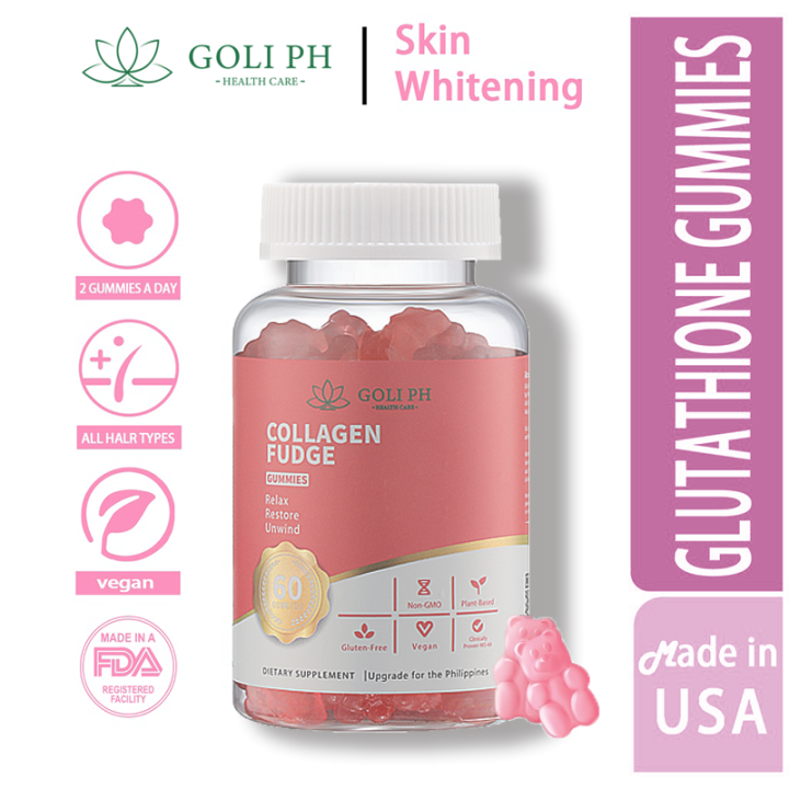 Goli ph Glutathione Gummies with Collagen and Vitamin Skin Care Anti ...