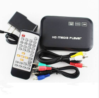 Mini Media Player 1080P Full HD HDMI/USB/AV/VGA เครื่องเล่น HD Player