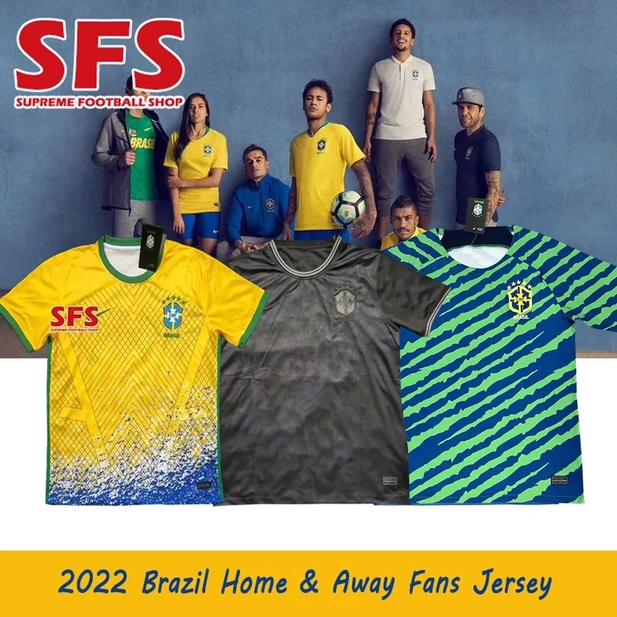 Brazil Nike 2022 World Cup Away Stadium Kit – Halvdan