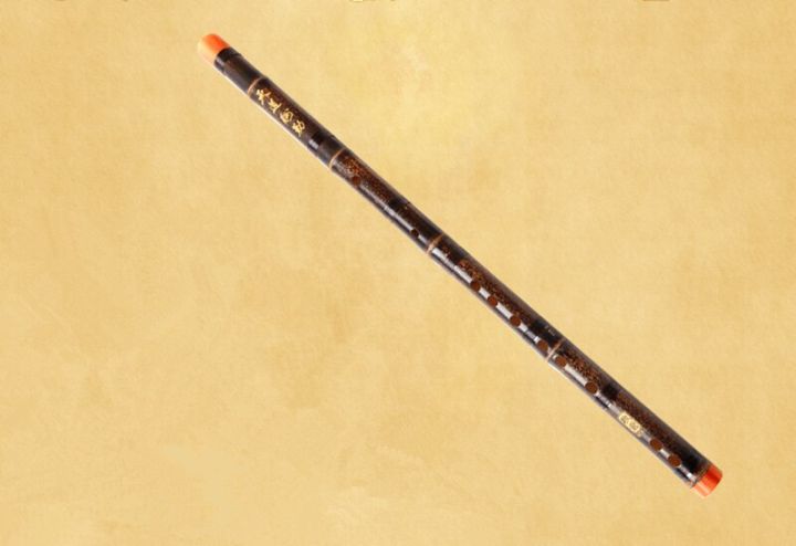 ขลุ่ยไม้ไผ่สีม่วงจีนอันเพ้นท์คีย์-flauta-transversal-bambu-เครื่องมือส่วนจีนทำด้วยมือ-flauta-embolo