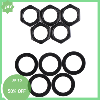 ?【Lowest price】Jay 5pcs กีตาร์ไฟฟ้าเอาต์พุตแจ็คซ็อกเก็ตถั่วเครื่องซักผ้าปะเก็น Part