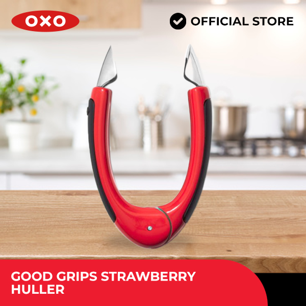 OXO Houseware Good Grips Strawberry Huller Dishwasher Safe, Stainless