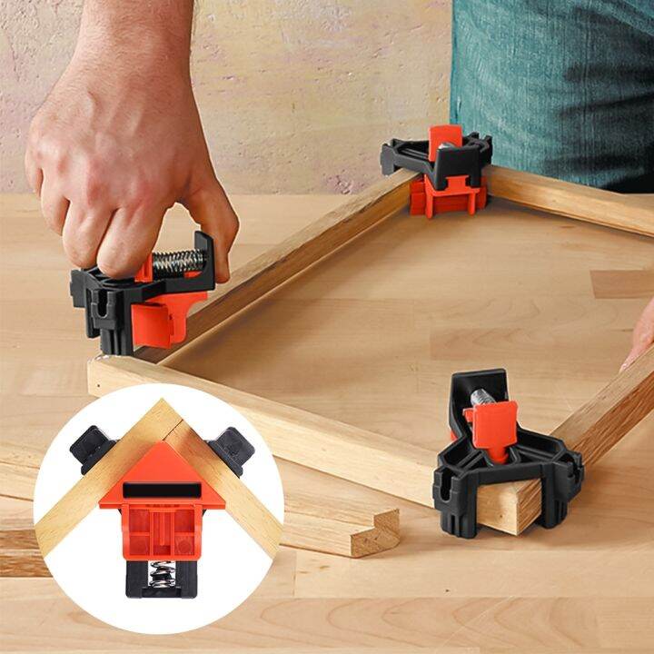 90 Degree Right Angle Clamp Fixing Clips Clamps For Woodworking Quick