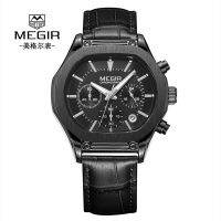 [COD] [Multifunctional Chronograph Rhombus Mens Watch] Model: 3014G. This