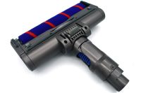 เครื่องมือหัวแปรงถูพื้นแบบมอเตอร์สำหรับ V10 Dyson V8 V7เครื่องดูดฝุ่นแบบมือจับ V11กวาดพื้นนุ่มลูกกลิ้งขัดเท้าแปรงถูพื้นเปลี่ยนเครื่องดูดฝุ่น Acces