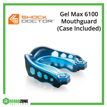  Shock Doctor Gel Max Flavor Fusion Convertible Mouth Guard,  Blue Raspberry, Adult : Sports & Outdoors