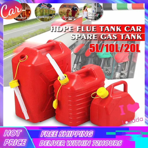 【Cheapest】Fuel Tanks Plastic Petrol Cans Car Jerry Can Mount Motorcycle