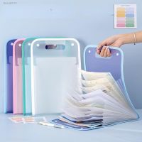 ♚✖❀ A4 portable vertical organ bag thickened PP translucent folder student test paper bag data storage file bag