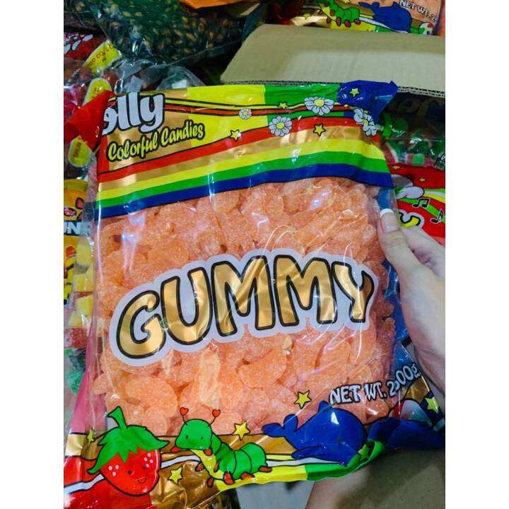 gummy 0range 2.5kg wholesale gummys candy 2.5 kilo gummy oranges candys