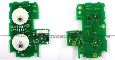 2x CDJ 2000 Nexus - Play Cue Circuit Board PCB - DWX 3339 DWX3339 Green Version