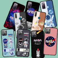 อ่อนนุ่ม เคสโทรศัพท์ ซิลิโคน L180 KA18 Creative Astronaut Sky Art Nasa Moon หรับ Xiaomi Redmi Note 9 10 8 Pro 9A 9S 9T 9C 10S 10A Note9 Note10 Note8 10C 9Pro 10Pro 5G Poco X3 NFC M4 Pro PocoX3 X3Pro Phone Casing