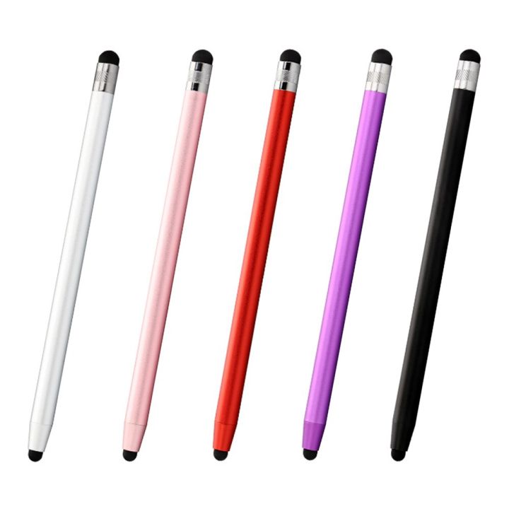 ปากกาสไตลัสสำหรับหน้าจอสัมผัส2ใน1-ruer-เคล็ดลับปากกาสไตลัสดินสอสำหรับโทรศัพท์และแท็บเล็ต