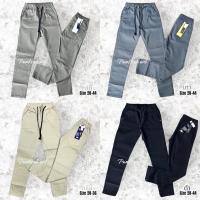 PANTS DE ART Jogger Pants Colors กางเกงขายาว  ผ้ายืดเนื้อดี เอวยืด-ขาปล่อย กระดุมผูกเชือก (มีซิป)  SIZE28-44