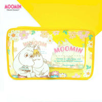 กระเป๋าดินสอ Moomin มุมิน MIN-229 ขนาด 23x14cm. ลายลิขสิทธิ์แท้ Moomin กระเป่าเครื่องสำอางค์ (1ใบ) พร้อมส่ง เก็บปลายทาง