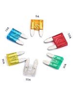 【YF】 30PCS Car Fuses Kit Small Mini Blade Fuse Assortment Replacment Set For Automotive Boat Motorcycle Truck 5A/10A/15A/20A/25/30A