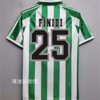 ✳☑♂ 94-95-96-97 Real Betis retro jersey Gianni Finidi 98-99 home and away football uniform