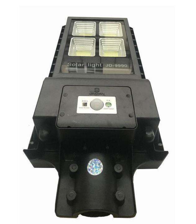 สว่างสุด-90w-432-led-solar-street-light-โคมไฟถนนโซล่าเซลล์-led-90w-มีระบบ-pir-sensor-สามารถปรับความสว่างคงที่ได้-ควบคุมการใช้งานด้วยรีโมท-เเสงขาว-พร้อมขายึดยาว-45-cm