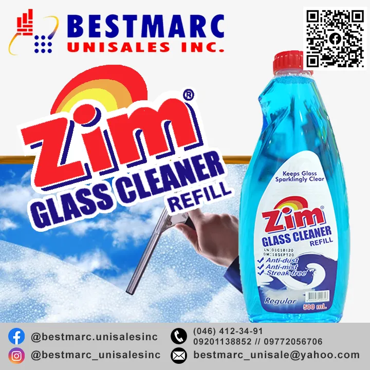 Zim Glass Cleaner Refill [Natural] [500mL] Lazada PH
