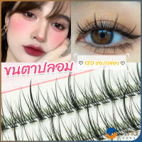 Orna ขนตาปลอม ขนตาปลอมแต่งหน้ามืออาชีพ 120 ช่อ ช่อคนตาเทรนสาวเวียดนาม  Little devil false eyelashes