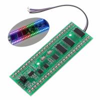 ตัวชี้วัดระดับ Vu 24ช่องคู่รูปแบบการแสดงผลชุดสัญญาณไฟ Led Rgb Mcu