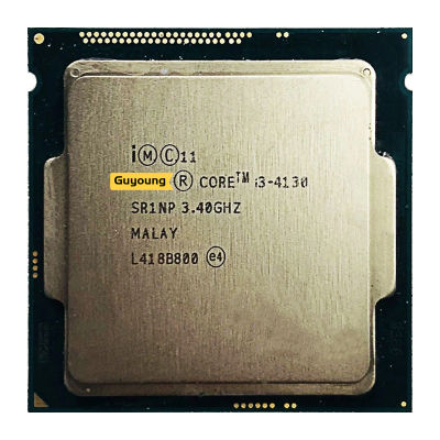 แกน I3-4130 I3 4130 3.4 GHz ใช้ Dual-Core Quad-Thread เครื่องประมวลผลซีพียู3M 54W LGA 1150