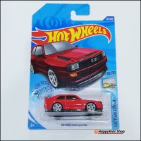 โมเดลรถ Hotwheels - 84 Audi Sport Quattro สีแดง รถเหล็ก รถของเล่น รถสะสม Scale 1/64