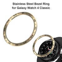 ❡☼☸ Obudowa ze stali nierdzewnej ramka na ramkę do Samsung Galaxy Watch 4 klasyczna 46mm inteligentna bransoletka pierścień ochrona przed zarysowaniem