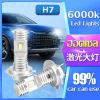 2PCS Super Bright Mini  H7 Led Lights For Car Headlights  6000K 50000 hours LED Bulb For Automobiles Luces Led Para Auto Fog Lamp