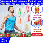 Dây nhảy tập thể dục cán gỗ dây nhựa chất lượng tốt giá rẻ dây nhảy thể