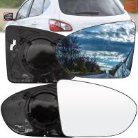 For Nissan Qashqai +2 Dualis J10 2007 - 2014 Left Right Door Side Wing Mirror Glass Heated Convex Rearview Rear View Backplate