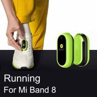 RYRA NFC Running Pod สำหรับ Mi B 8นาฬิกากีฬา Wristb Mi B 8สร้อยคอโลหะนาฬิกาข้อมือสายสเตนเลส