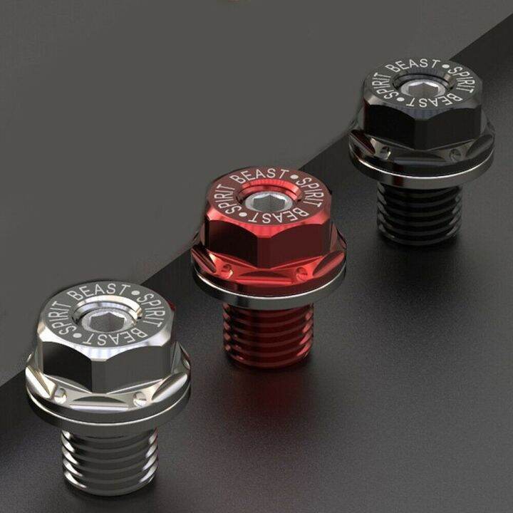 Motorcycle Drain Bolt Fuel Oil Filter Screw for HONDA CBR900RR