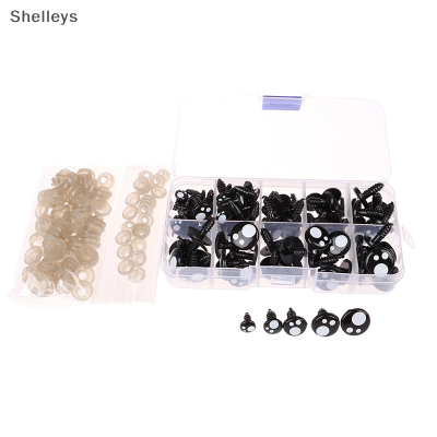 Shelleys ตาตุ๊กตาตัวการ์ตูน8-16มม. 100ชิ้น,ตาตุ๊กตาอุปกรณ์เสริมสำหรับทำมือ