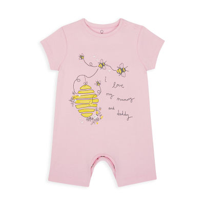 ชุดรอมเปอร์เด็ก Mothercare little bee romper YA032