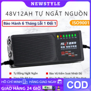 NESạc Xe Điện 48V 12Ah 20Ah 60V 72V Tự Ngắt Chống Phồng Bình