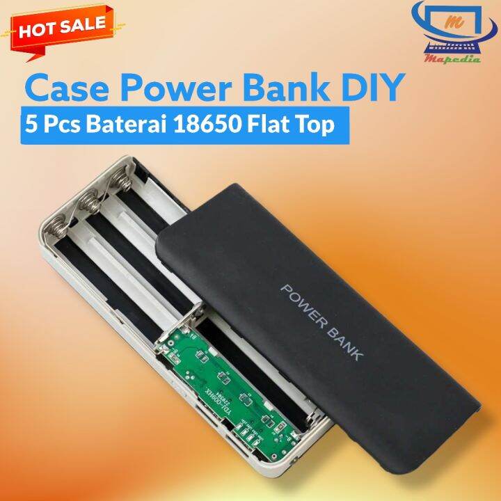 Diy Modul Mesin Powerbank Power Bank Case Rakitan Casing Port Slot