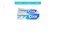 Counter pain Cool เคาเตอร์เพน สูตรเย็น30/60/120 กรัม ครีมนวดคลายเส้น