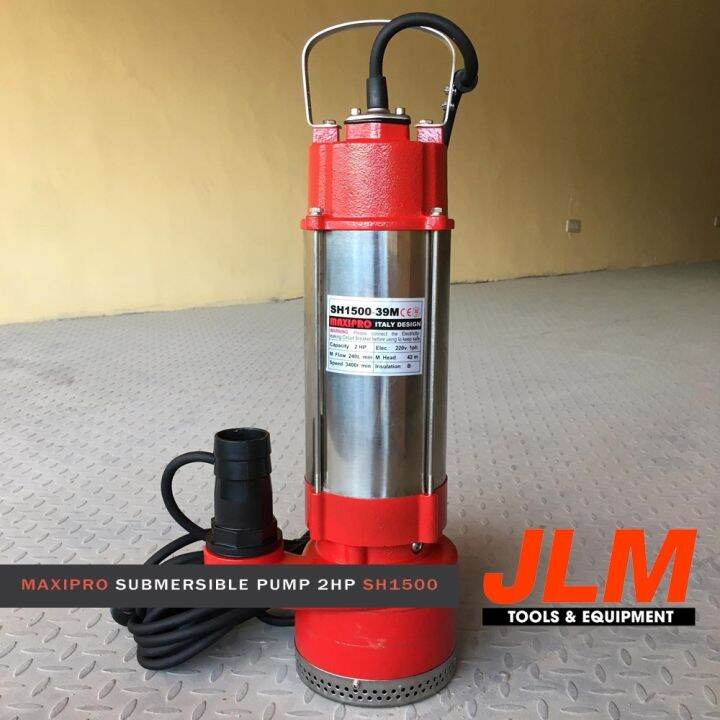 MAXIPRO Submersible Pump (High Head) 2HP SH150039M Lazada PH