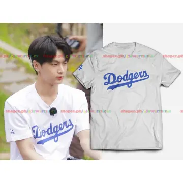 Fir on X: ENHYPEN got their LA Dodgers jersey and ball from