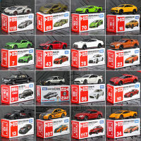 TOMY โมเดลรถโลหะผสม Domeca จำลองรถเล่นของเล่นเด็กผู้ชาย Lamborghini GTR รถสปอร์ต