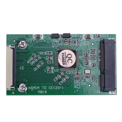 【YF】 mSATA PCI-E to 40pin 1.8 Inch ZIF Converter Card IPOD IPAD for HDD Hard disk