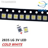 ✈◘ 100pcs For LG High Power 2835 SMD LEDs Diodes Television Super Bright Diodo SMD LED 1210 3528 1W 100LM Cool White TV Backlight