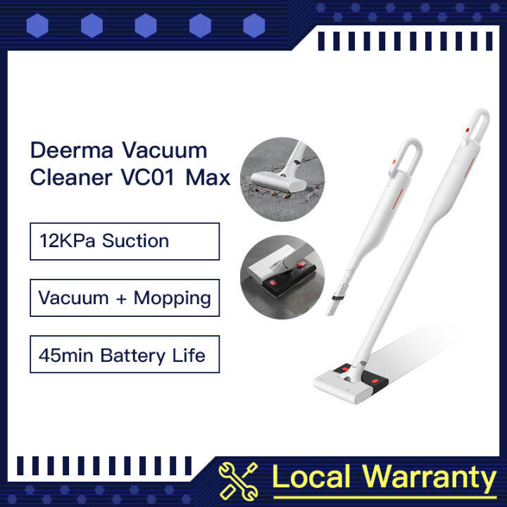 [Malaysia Stock] Original Deerma Wireless Vacuum Stick Cleaner VC01 MAX