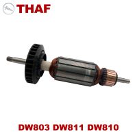 ตัวเปลี่ยนสมอโรเตอร์กระดอง AC220V-240V สำหรับ DEWALT ลูกหมู DW803 DW 803 DW811 DW 811 DW810 DW 810