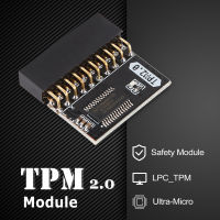 TPM 2.0การเข้ารหัสโมดูลการรักษาความปลอดภัย20ขาโมดูลเมนบอร์ดส่วนทดแทนโมดูลหน่วยความจำ4กิกะไบต์สำหรับแพลตฟอร์ม Gigabyte