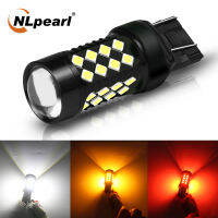 NLpearl 1x ไฟสัญญาณ T20 7443 W21/5W Canbus 7440 W21W WY21W 3030SMD T25 3157 Led P27/7W 3156 P27W สัญญาณเลี้ยวรถไฟเบรค