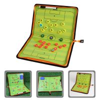Board Soccer Football Coaching Clipboard Markermatch Training Tactic Writing Tool Erase Supplies Dry Zipper Equipment Foldable