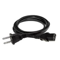 1.2M AC CPU Power Cord 2 Pin Product Suffix Power Cord for PC Computer Printer Monitor