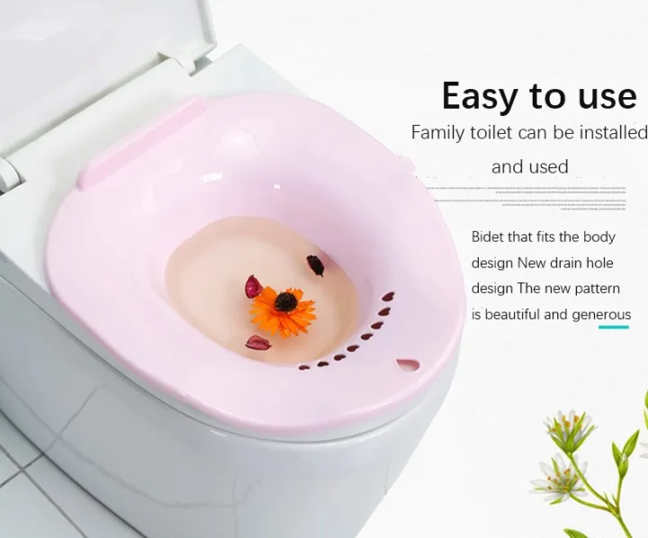 Sitz Bath Hip Bath Tub Sitz Bath for Toilet Maternity Hemorrhoid Avoid