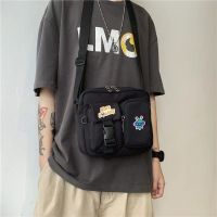 Tide brand messenger bag male ins tide small bag personality Korean version trend student shoulder bag casual backpack boy bag ❣